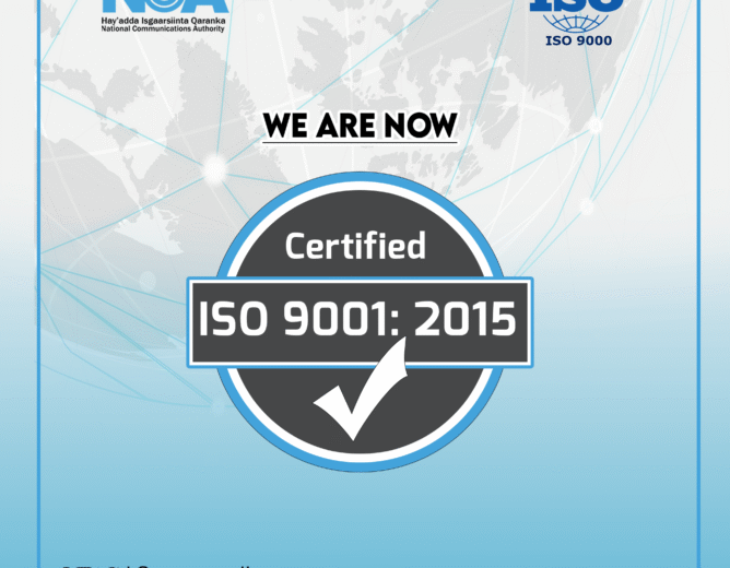 NCA Receives ISO 9001:2015 Certification